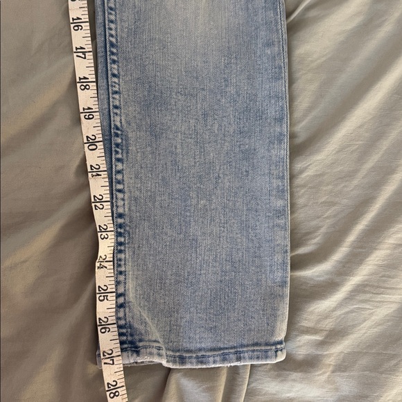 Mother The Pixie Tomcat Ankle Jeans 25 Nature of the Game Distressed Light Wash - Picture 9 of 11